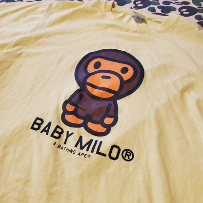 Bape Baby Milo Yellow Shirt