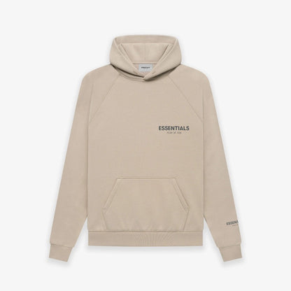 Essentials Fear Of God Women's Reflective Pullover Hoodie SS22 Tan