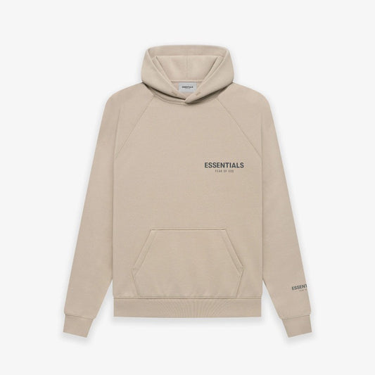 Essentials Fear Of God Women's Reflective Pullover Hoodie SS22 Tan