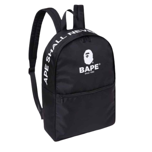 Bape Black Backpack