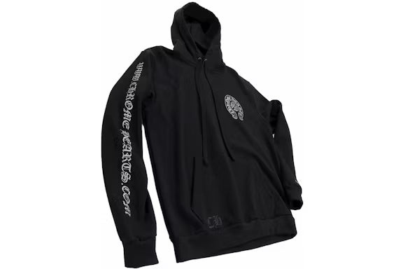 Chrome Hearts Silver Glitter Pullover Hoodie