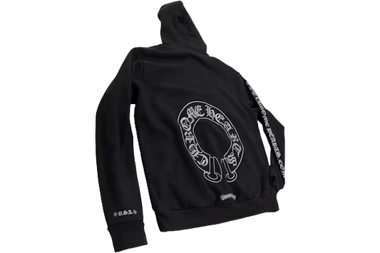 Chrome Hearts Silver Glitter Pullover Hoodie