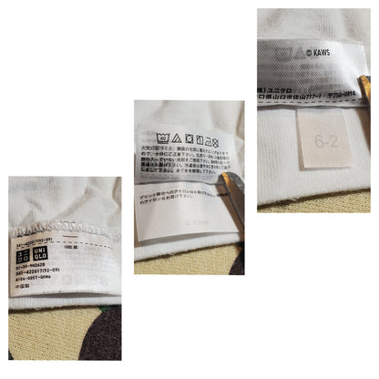 KAWs x Uniqlo UT Figure Graphic Shirt White/Pink