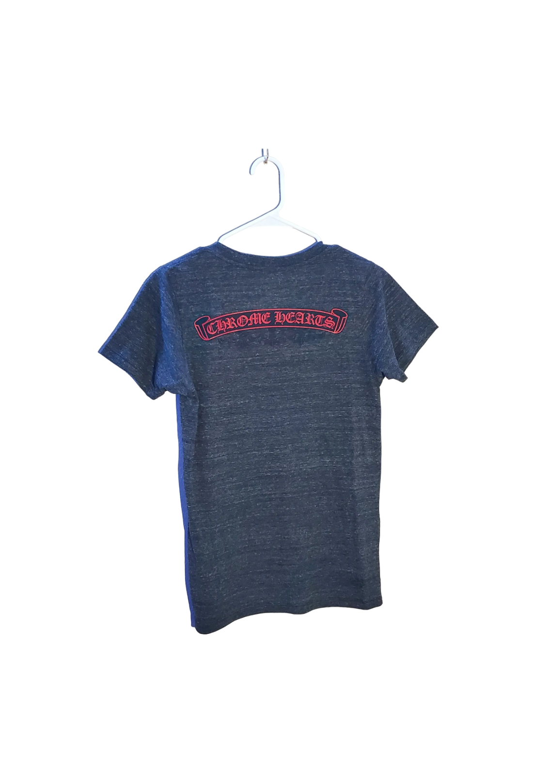 Chrome Hearts V Neck Shirt with Banner Graphic