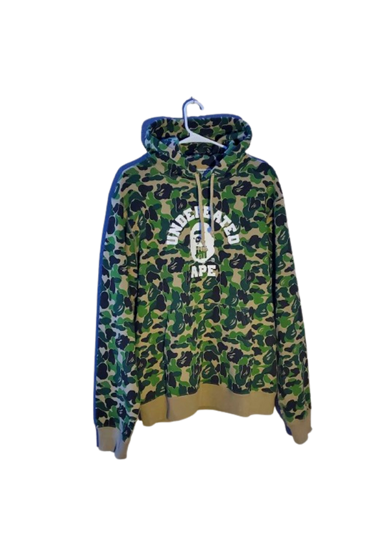 Bape x Undefeated ABC Camo Pullover Hoodie