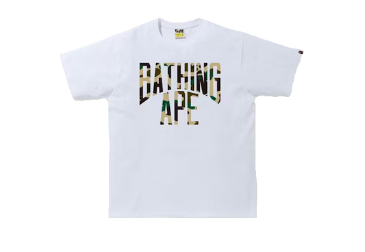 Bape NYC Logo Shirt (White/Yellow)