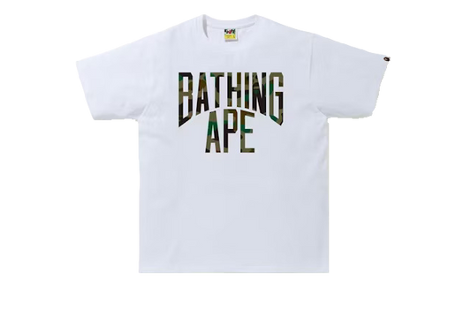 Bape NYC Logo Shirt (White/Green)