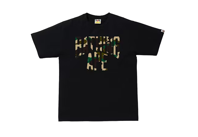 Bape NYC Logo Shirt (Black/Yellow)