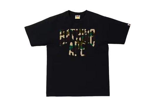 Bape NYC Logo Shirt (Black/Yellow)