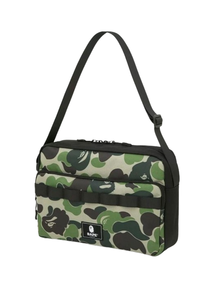 Bape ABC Green Messenger Bag