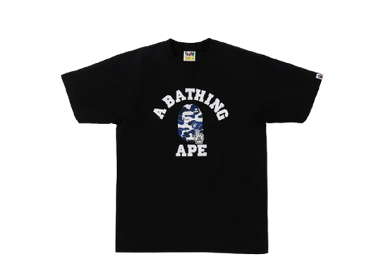 Bape Camo Go Ape Pointer College Shirt (Black)