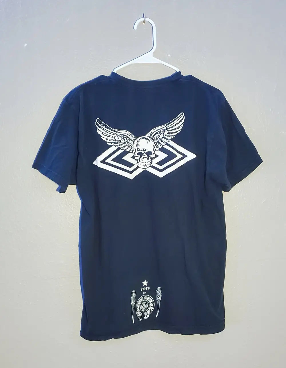 Chrome Hearts FOTI Shirt with Skull Wings Design