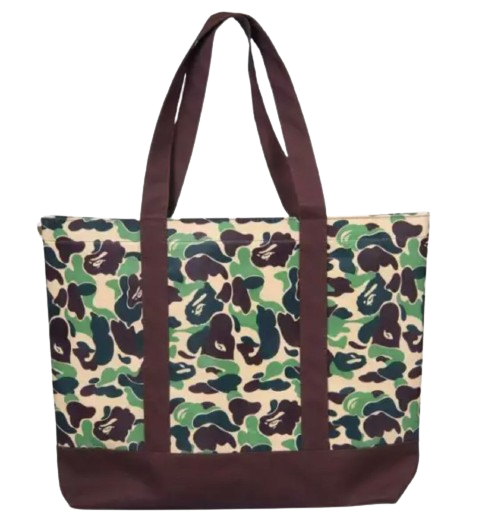 Bape ABC Green Tote Bag