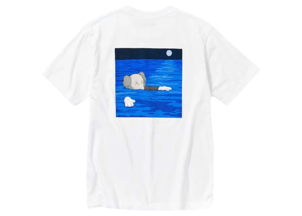 KAWs x Uniqlo UT Graphic Shirt White/Blue