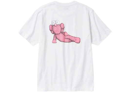 KAWs x Uniqlo UT Graphic Shirt White/Pink