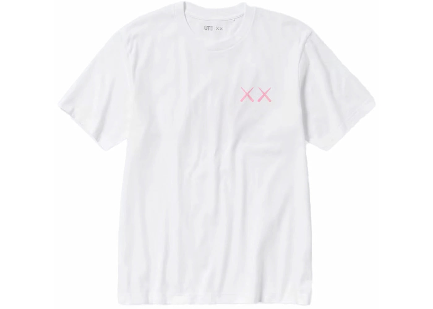 KAWs x Uniqlo UT Graphic Shirt White/Pink