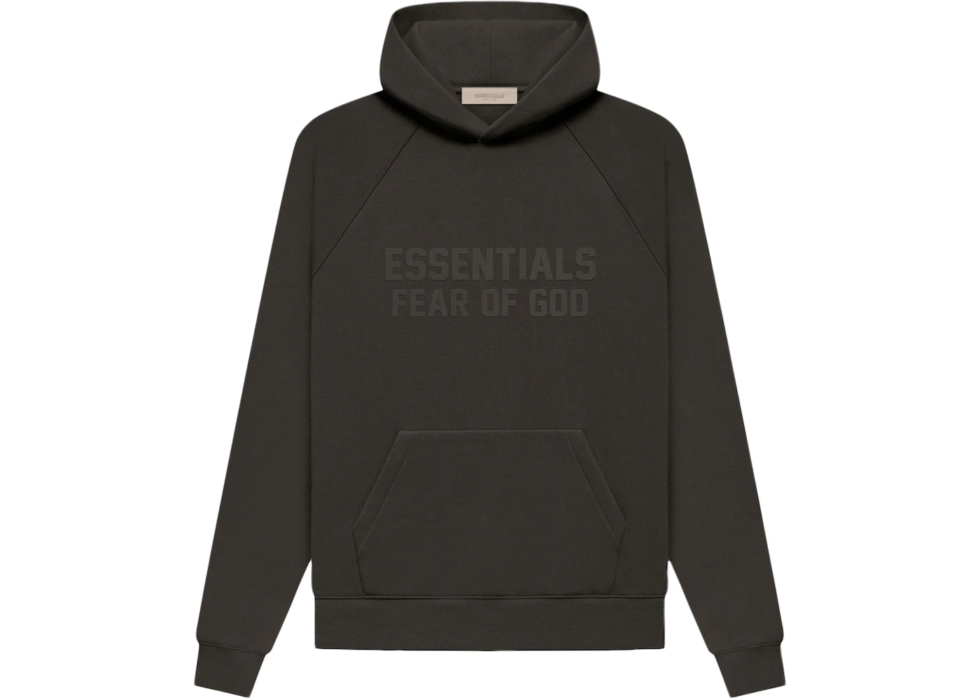 Essentials Fear Of God Pullover Hoodie SS22 Off-Black