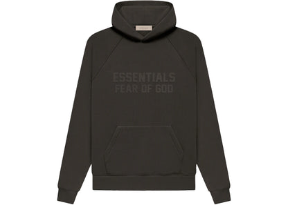 Essentials Fear Of God Pullover Hoodie SS22 Off-Black