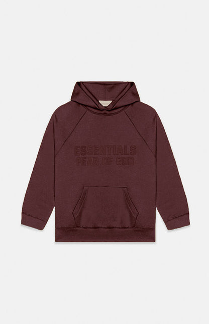 Essentials Fear Of God Pullover Hoodie SS22 Plum