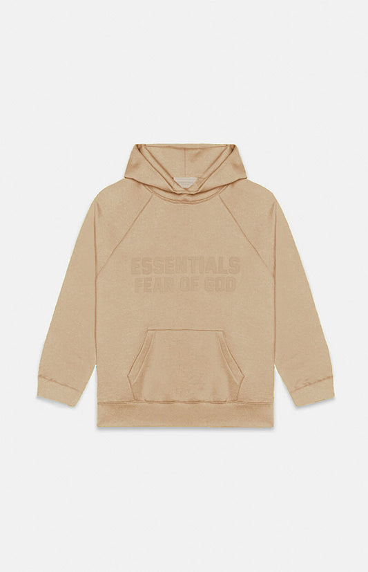 Essentials Fear Of God Pullover Hoodie SS22 Sand