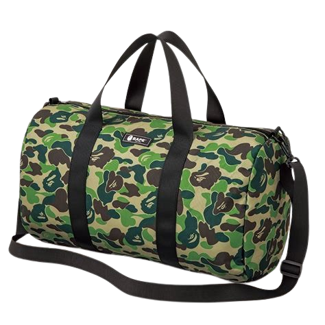 Bape ABC Green Duffel